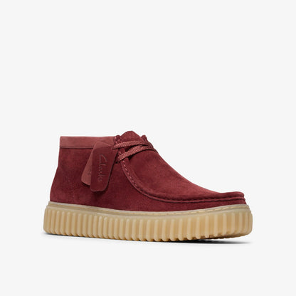 Torhill Hi Wine Suede - Clarks Women|Men