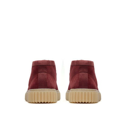 Torhill Hi Wine Suede - Clarks Women|Men