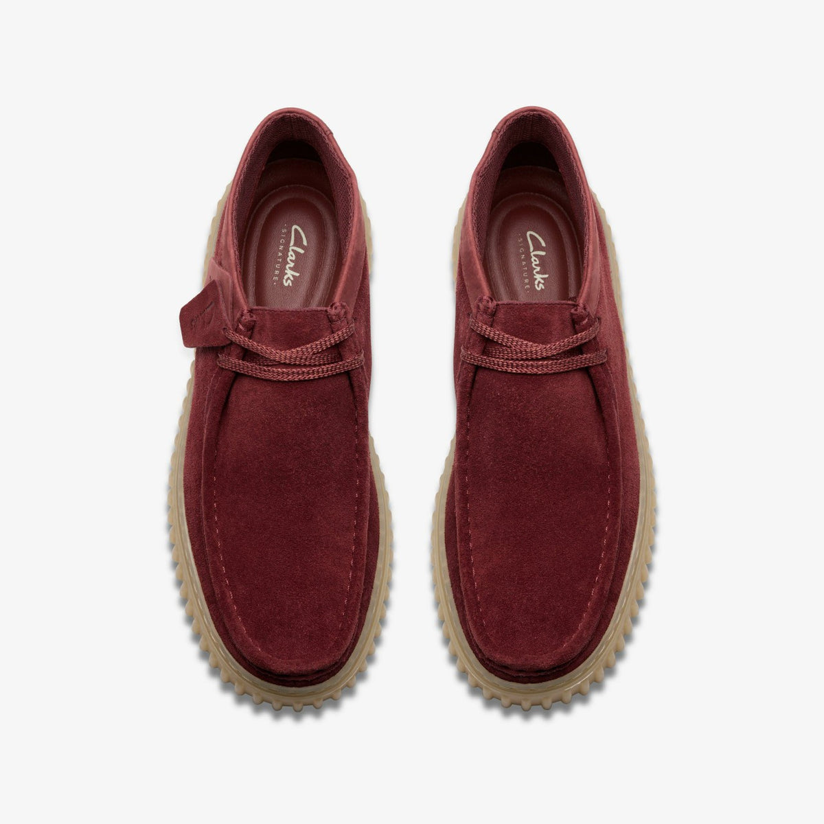 Torhill Hi Wine Suede - Clarks Women|Men