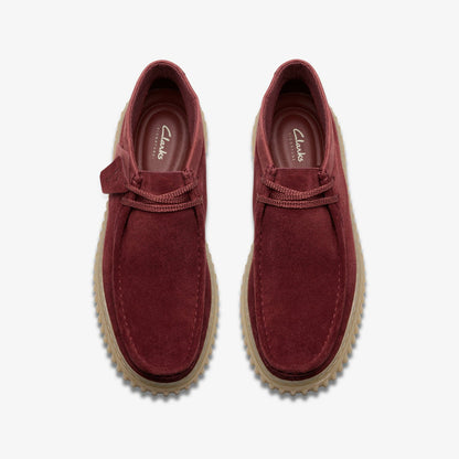 Torhill Hi Wine Suede - Clarks Women|Men