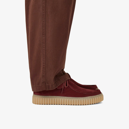 Torhill Hi Wine Suede - Clarks Women|Men