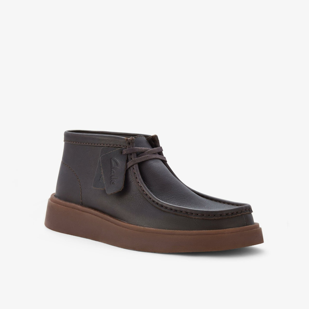 Torview Hi Brown Leather - Clarks Men