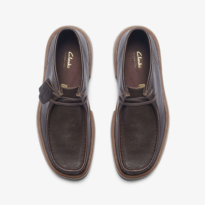 Torview Hi Brown Leather - Clarks Men