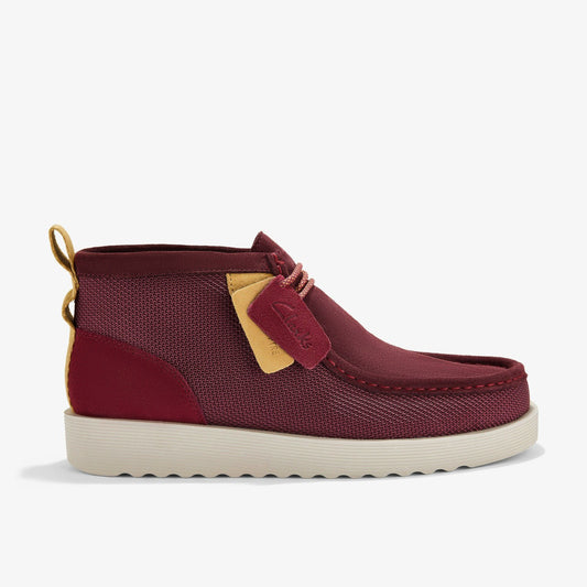 Wallabee FTR2 Boot Burgundy Combination - Clarks Men