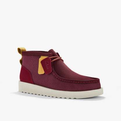 Wallabee FTR2 Boot Burgundy Combination - Clarks Men