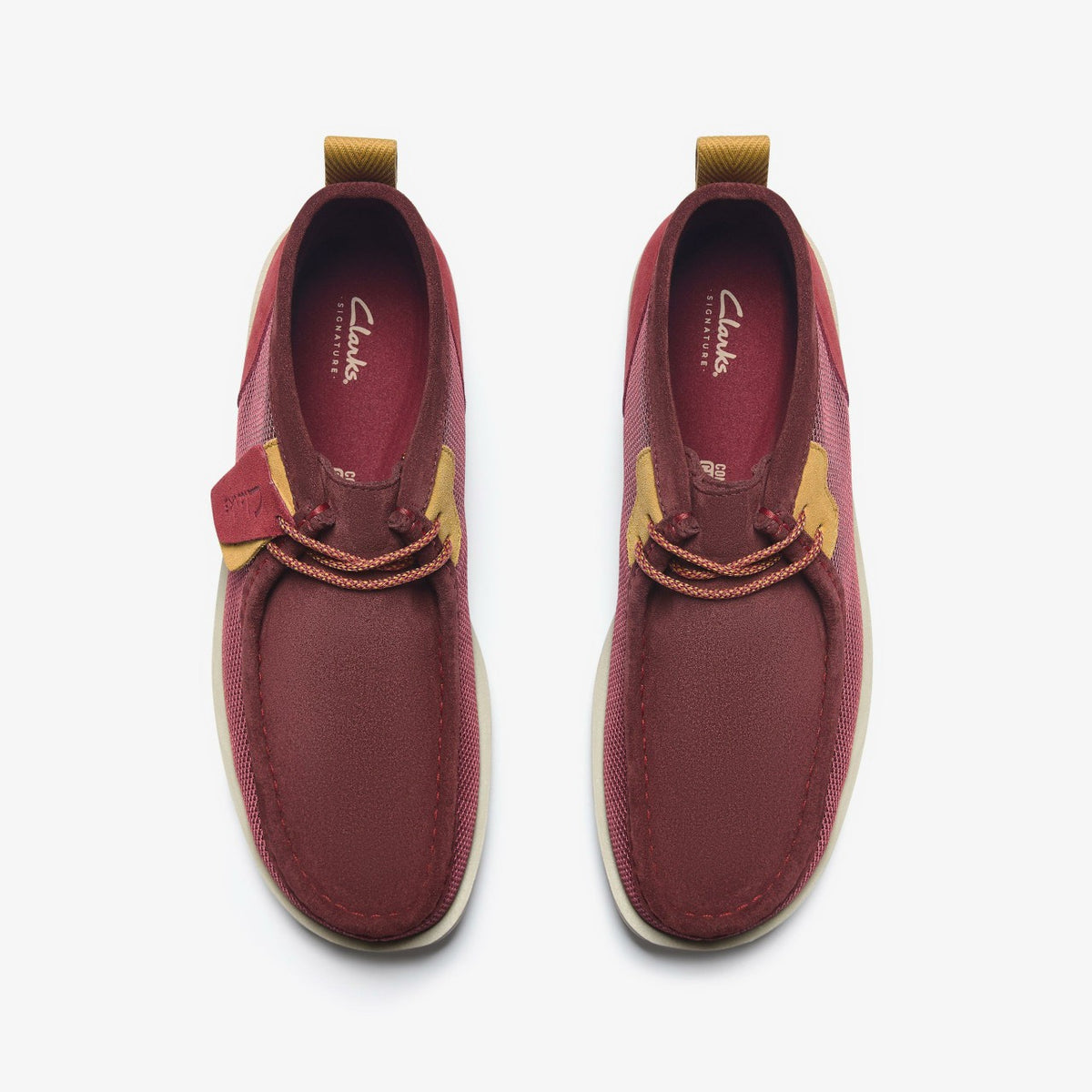 Wallabee FTR2 Boot Burgundy Combination - Clarks Men