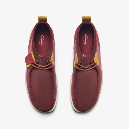 Wallabee FTR2 Boot Burgundy Combination - Clarks Men