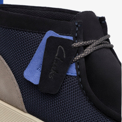 Wallabee FTR2 Boot Navy Combination - Clarks Men
