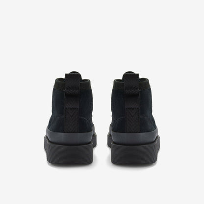Wallabee FTR2 Hi Black Suede - Clarks Men