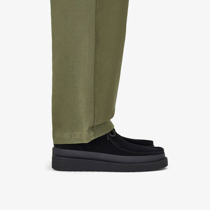 Wallabee FTR2 Hi Black Suede - Clarks Men