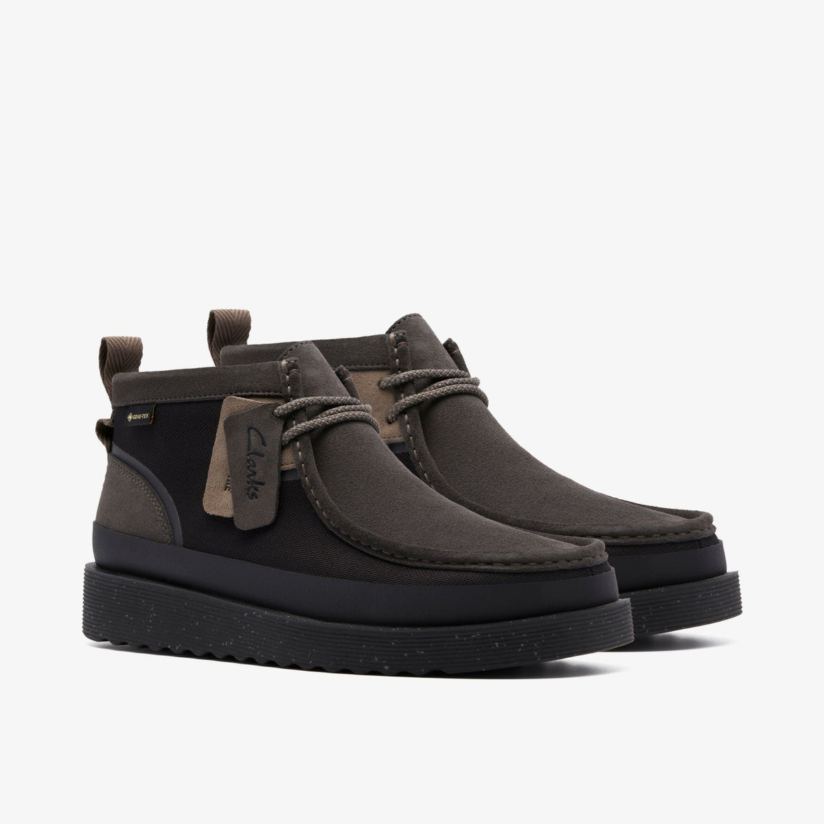 Wallabee FTR GORE-TEX Black Combination - Clarks Men