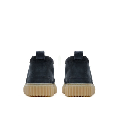 Torhill Lace Hi Navy Nubuck - Clarks Men