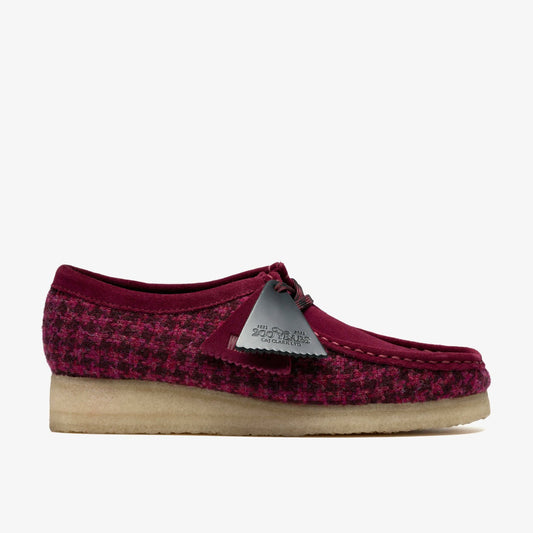 Wallabee Purple Tweed Combination - Clarks Women
