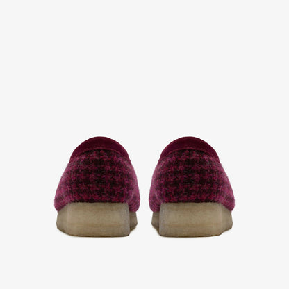Wallabee Purple Tweed Combination - Clarks Women