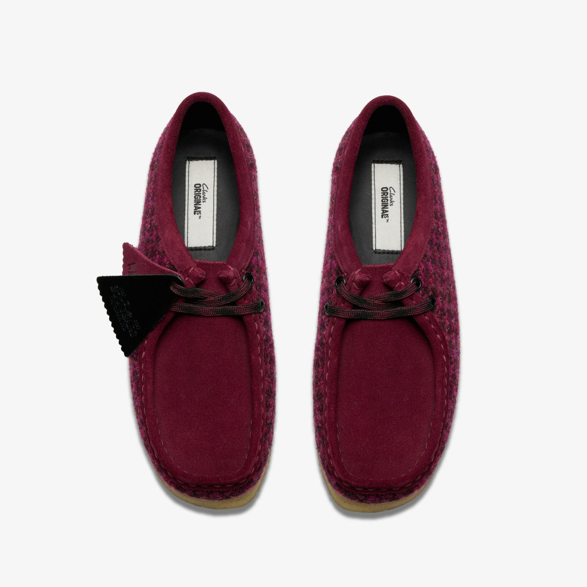 Wallabee Purple Tweed Combination - Clarks Women