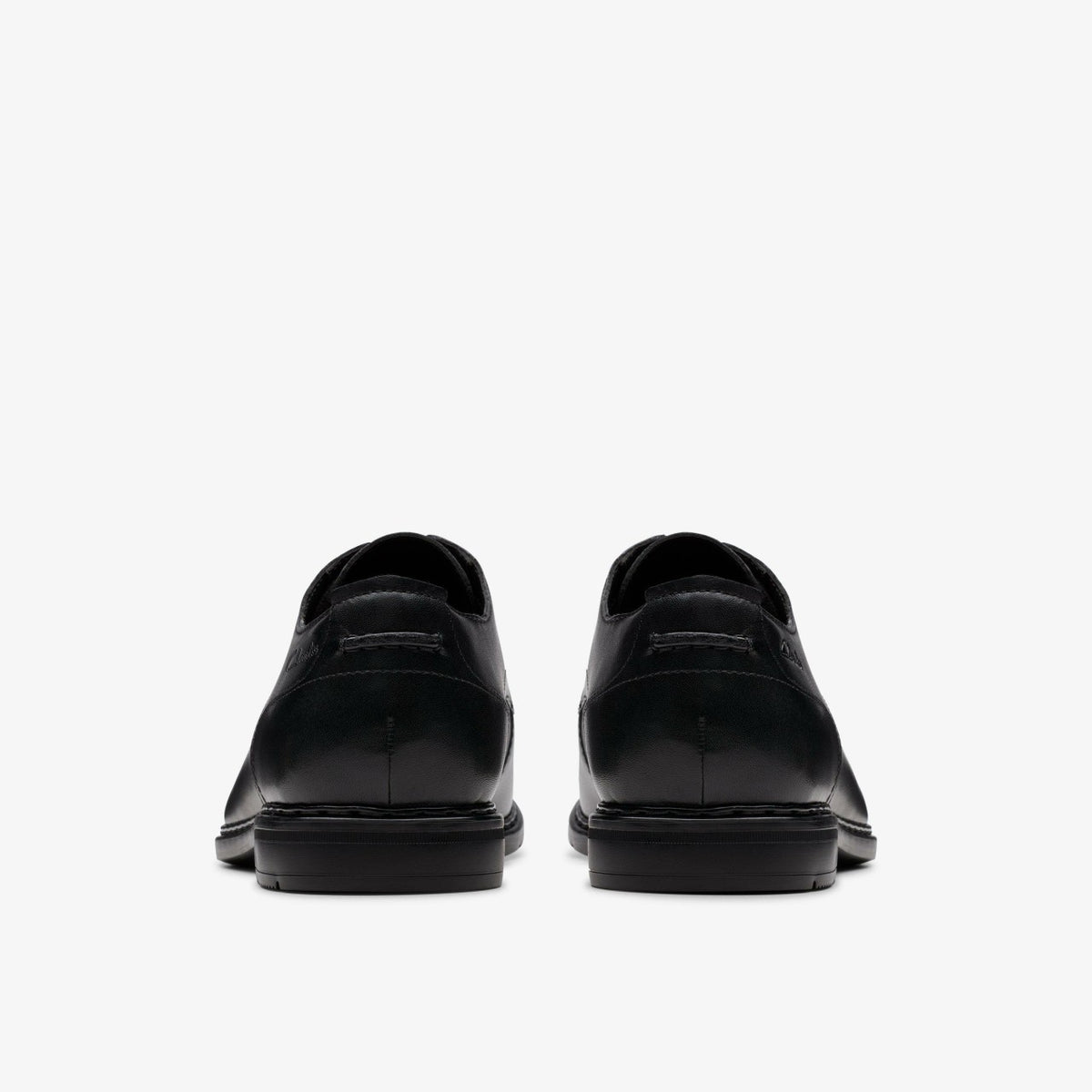 Banbury Derby Black Leather - Clarks Men