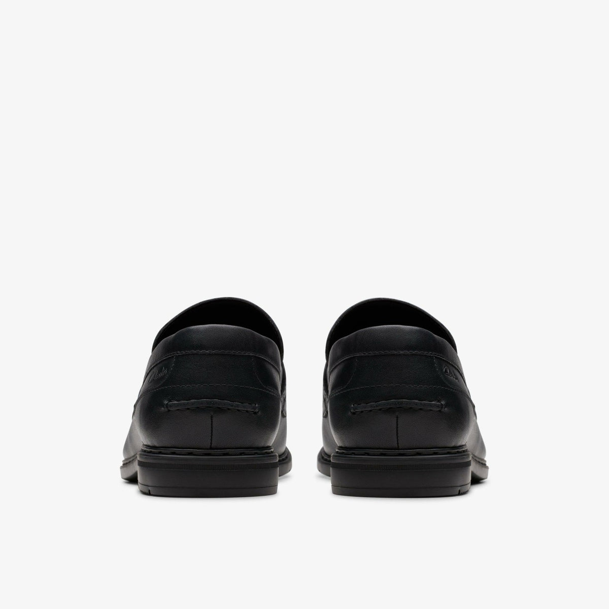 Banbury Lo Black Leather - Clarks Men