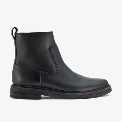 Clarkdale Boot Black Leather - Clarks Men