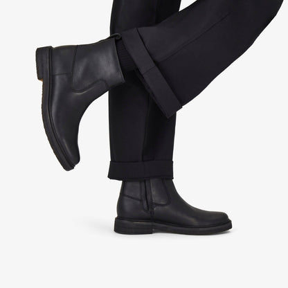 Clarkdale Boot Black Leather - Clarks Men