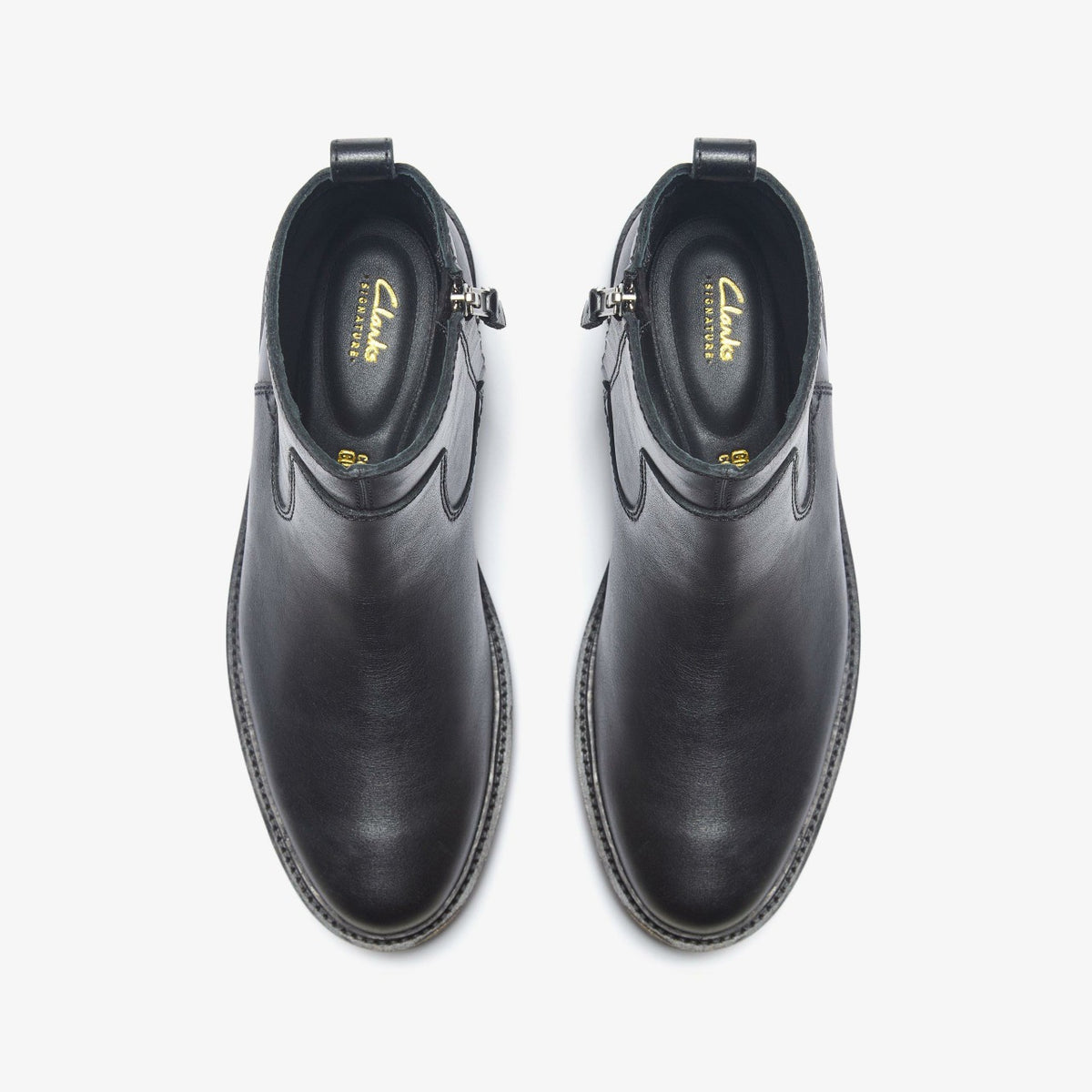 Clarkdale Boot Black Leather - Clarks Men