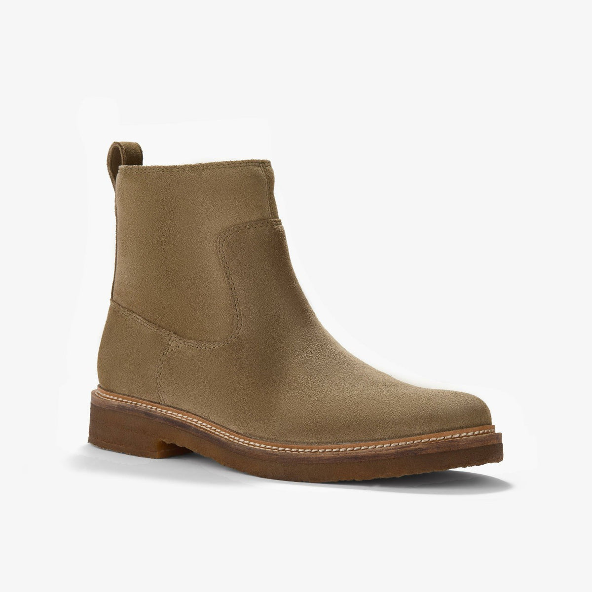 Clarkdale Boot Dark Sand Suede - Clarks Men