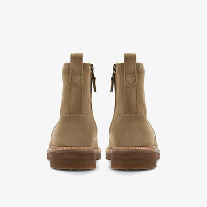 Clarkdale Boot Dark Sand Suede - Clarks Men