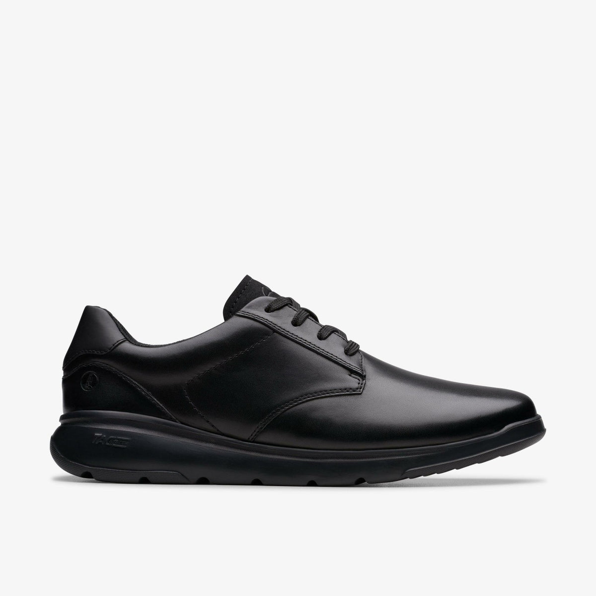 Lifton Lace Black Leather - Clarks Men