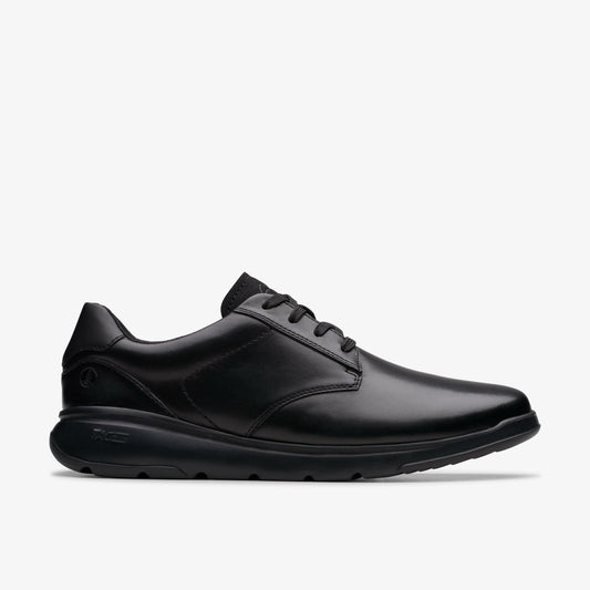 Lifton Lace Black Leather - Clarks Men