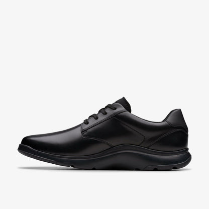 Lifton Lace Black Leather - Clarks Men