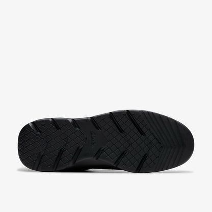 Lifton Lace Black Leather - Clarks Men