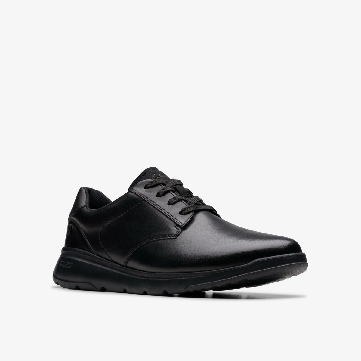 Lifton Lace Black Leather - Clarks Men