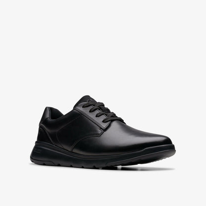 Lifton Lace Black Leather - Clarks Men