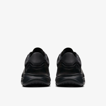 Lifton Lace Black Leather - Clarks Men