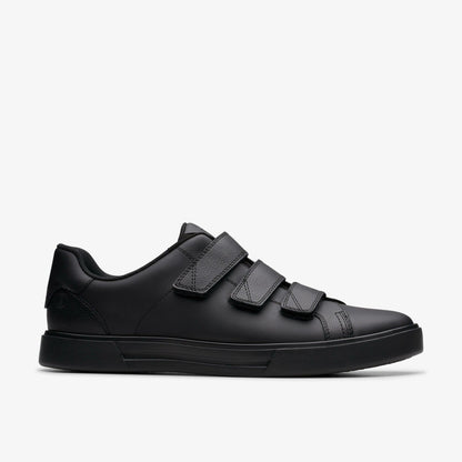 Romsey Strap Black Leather - Clarks Men
