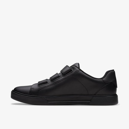 Romsey Strap Black Leather - Clarks Men