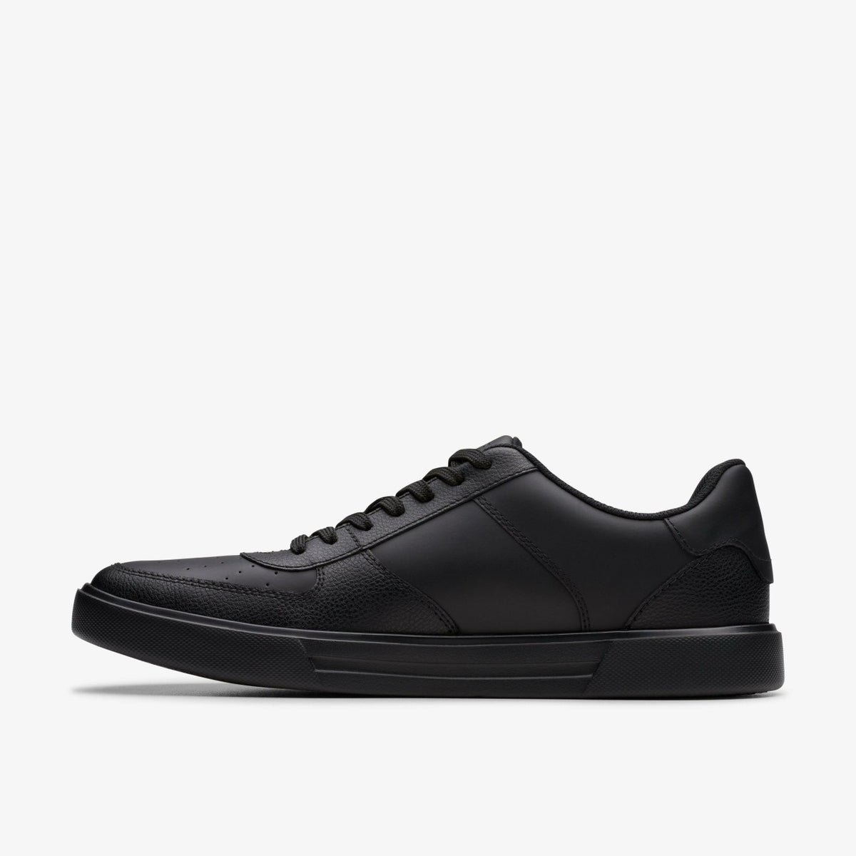 Romsey Tie Black Leather - Clarks Men