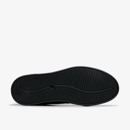 Romsey Tie Black Leather - Clarks Men