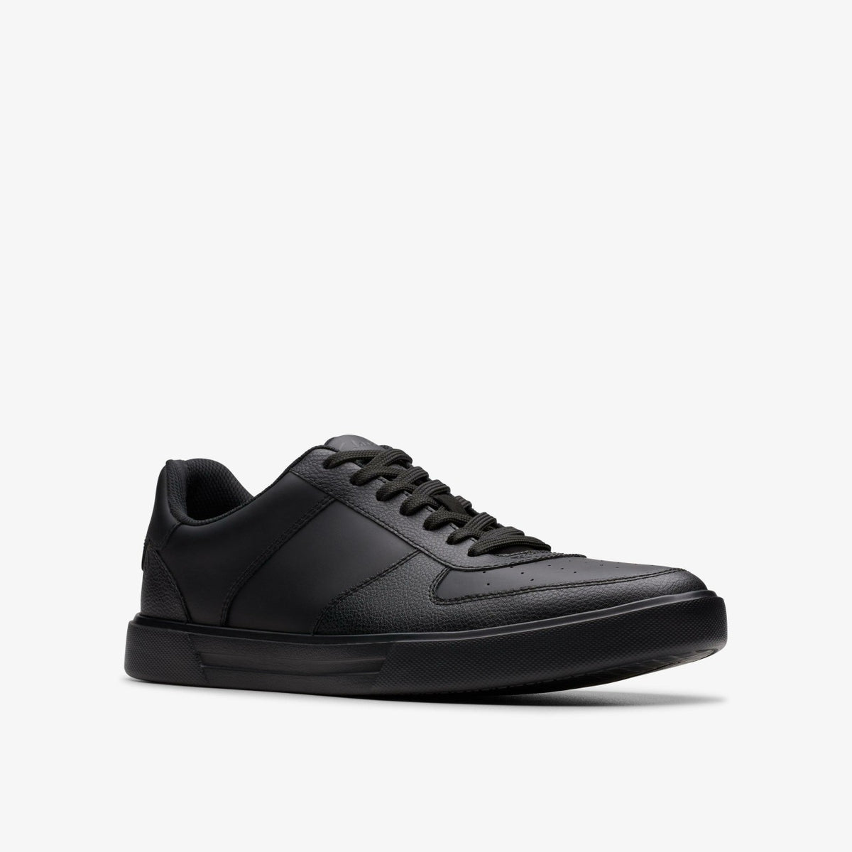 Romsey Tie Black Leather - Clarks Men