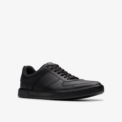 Romsey Tie Black Leather - Clarks Men