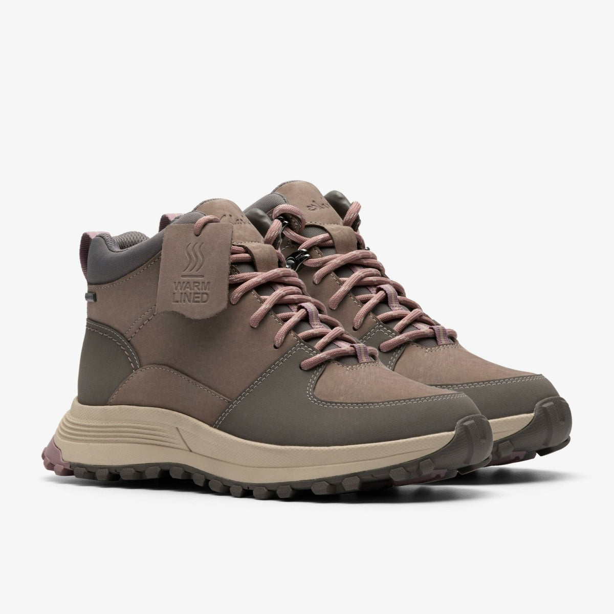 ATL Trek Boot GORE-TEX Grey Warmlined Combination - Clarks Women