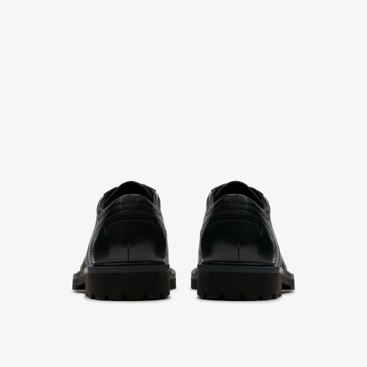 Berwick Lace Black Leather - Clarks Men