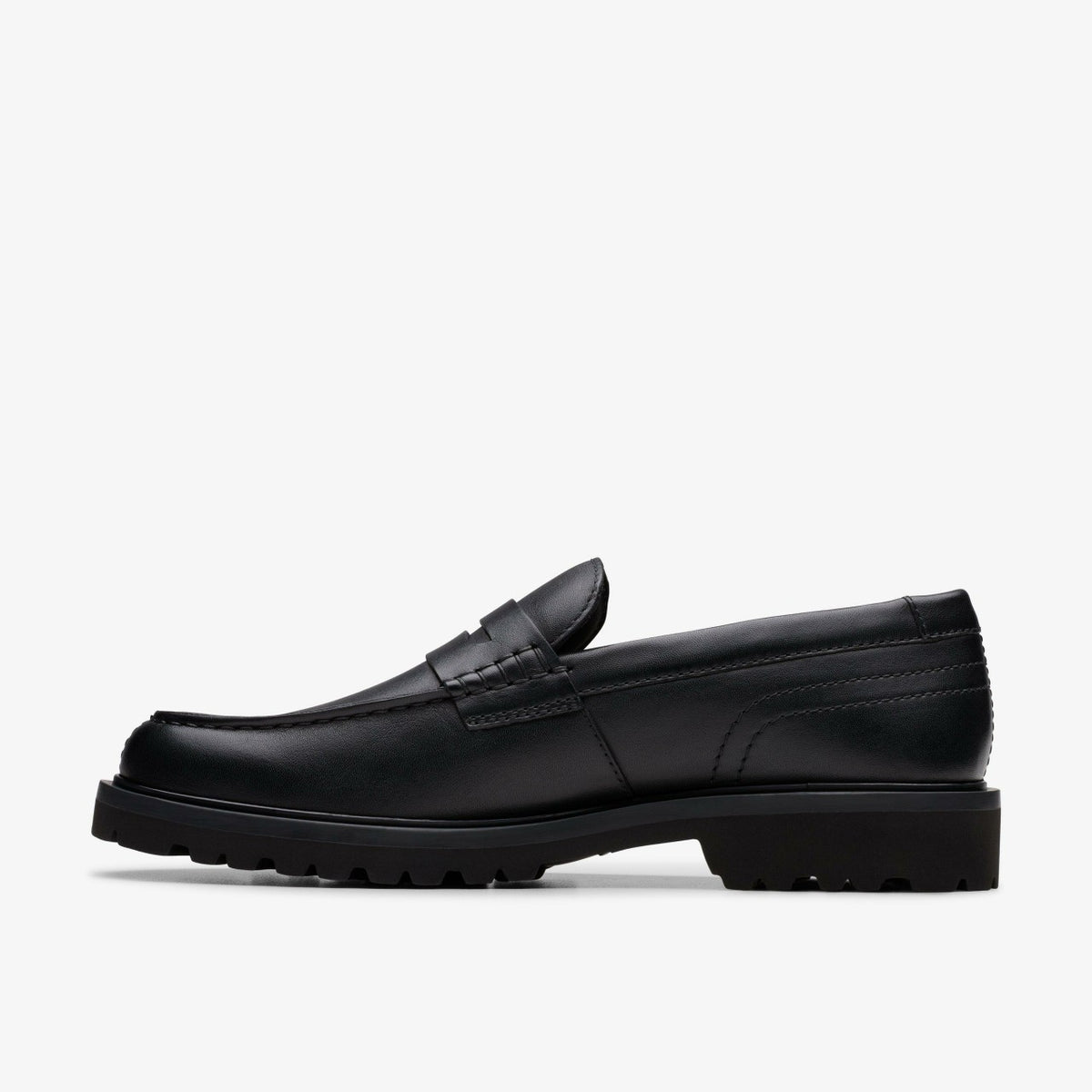 Berwick Lo Black Leather - Clarks Men