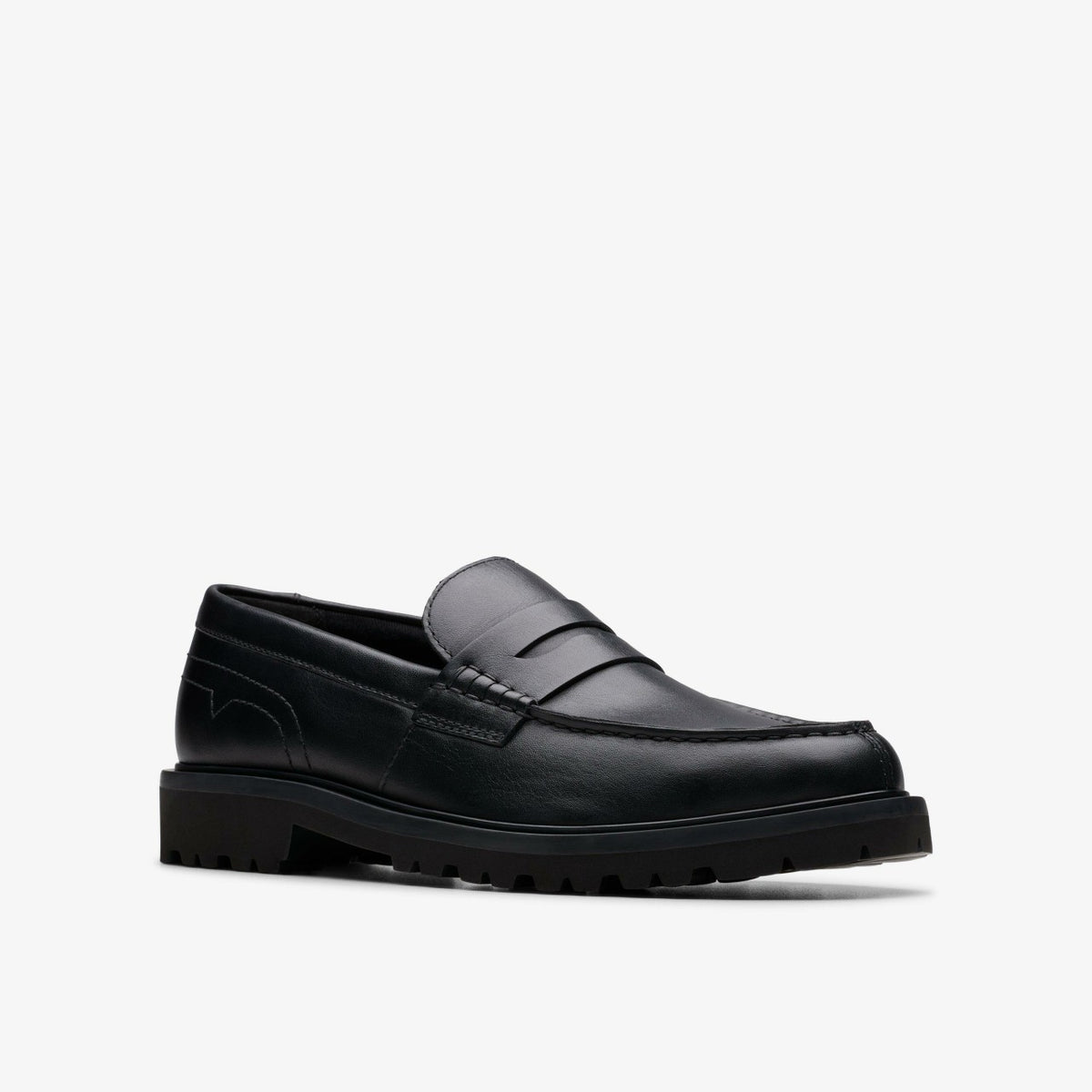 Berwick Lo Black Leather - Clarks Men
