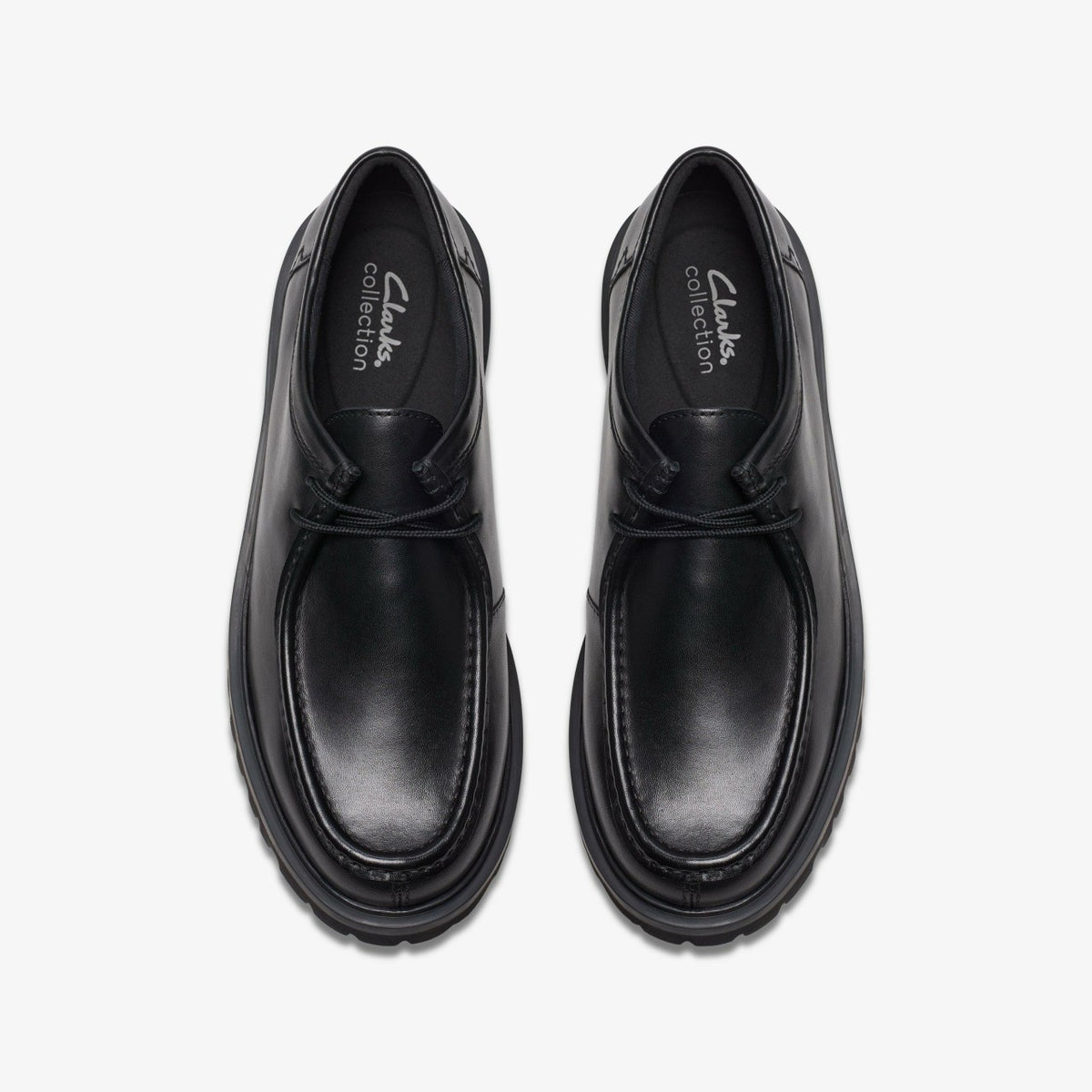 Berwick Seam Black Leather - Clarks Men