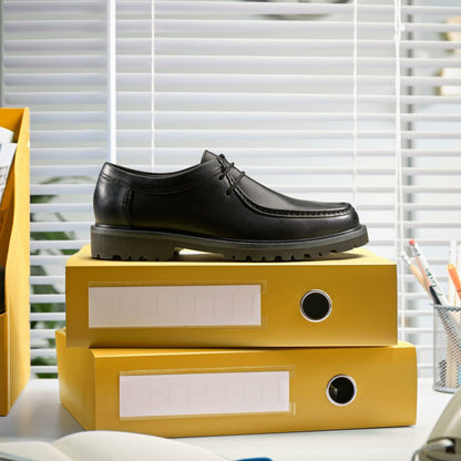 Berwick Seam Black Leather - Clarks Men