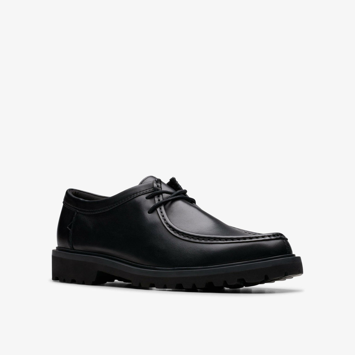 Berwick Seam Black Leather - Clarks Men