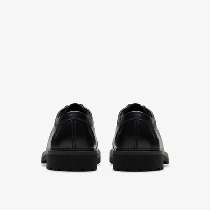 Berwick Seam Black Leather - Clarks Men