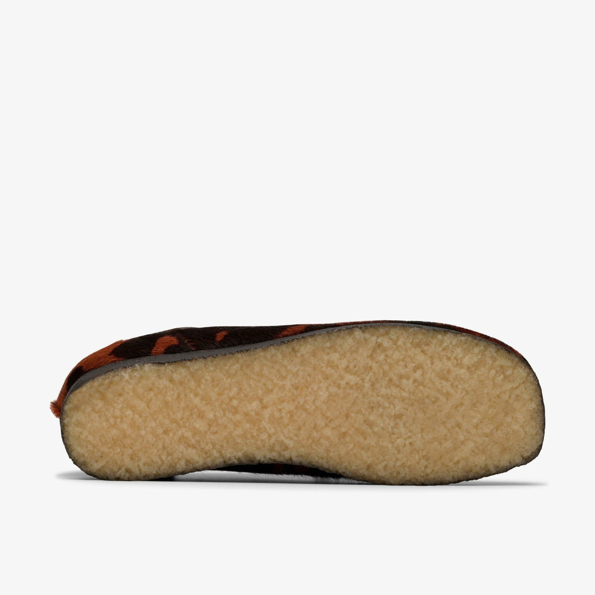 Wallabee Brown Cow Print - Clarks Men