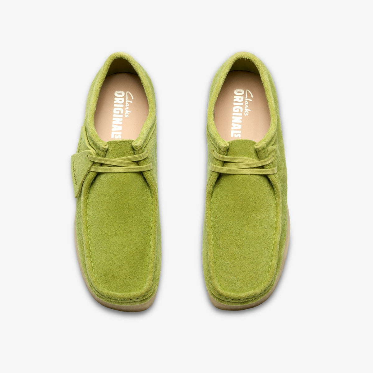 Wallabee Lime Suede - Clarks Men