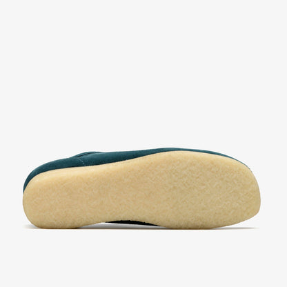 Wallabee Mid Blue Suede - Clarks Men